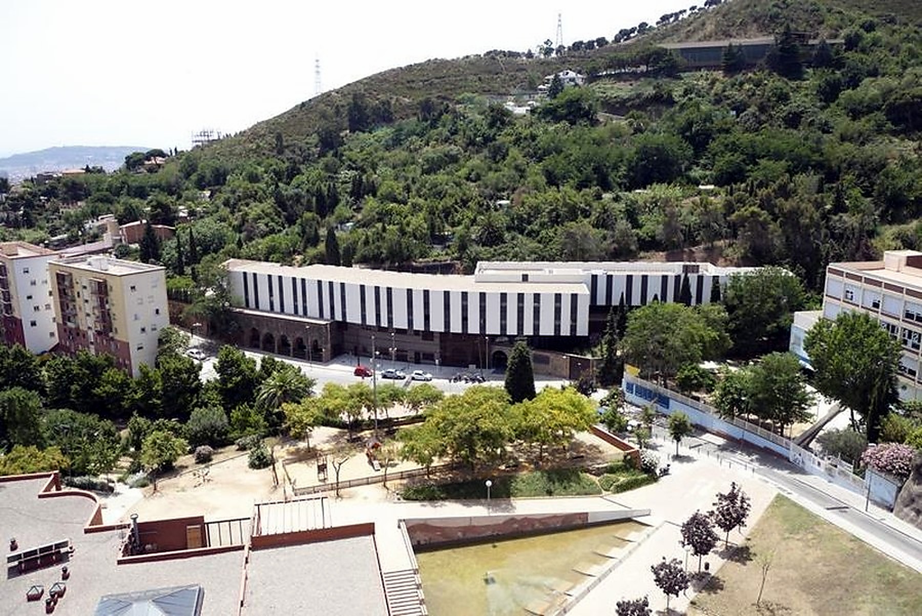 Equipamientos junto a Collserola